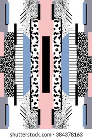 Seamless background in modern abstract style 3