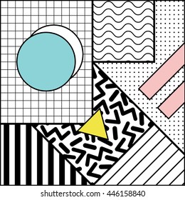Seamless background in modern abstract style 2