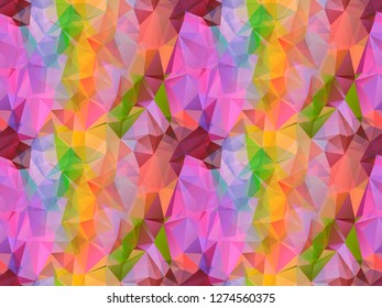 Seamless background. Modern polygonal  design. Vector illustration for web design. Low poly art