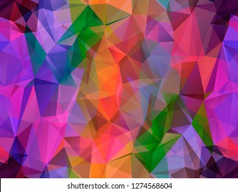 Seamless background. Modern polygonal  design. Vector illustration for web design. Low poly art