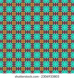 Seamless Background Modern Retro Image Cover Print Artwork Template Frame Cloth Swatch Structure Fabric Textile Repeat Concept Shape Texture Wallpaper Design Geometric Backdrop Art Pattern.