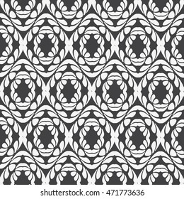 Seamless background. Modern stylish texture. Repeating geometric shapes. Contemporary graphic design.