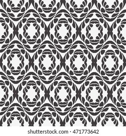Seamless background. Modern stylish texture. Repeating geometric shapes. Contemporary graphic design.