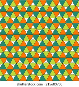 Seamless background with modern triangle geometric line symbol for cover, banner, presentation, card