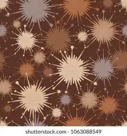seamless background of multi-colored blots
