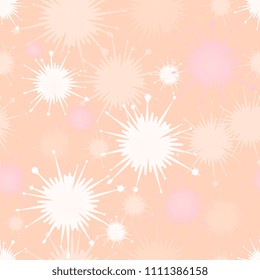 seamless background of multi-colored blots