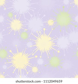 seamless background of multi-colored blots
