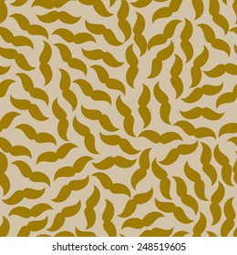 seamless background: mustache. Vector Illustration Design Pattern
