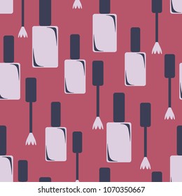 Seamless background with nail polish