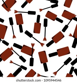 Seamless background with nail polish