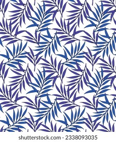 Seamless background in nature style green. Vintage Pattern. Geometric ornament. Elements of leaves. Vector illustration. Use for wallpaper, print packaging paper, textiles.