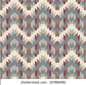 Seamless background in navajo style