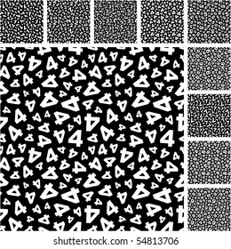 Seamless background with numbers. Great collection.