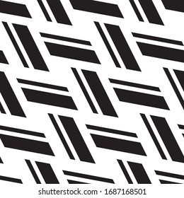 seamless background with oblique black segments