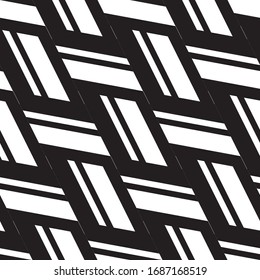 seamless background with oblique black segments