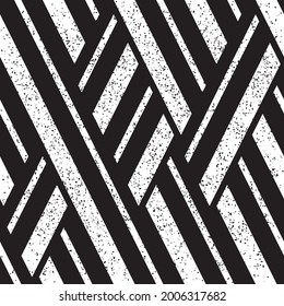 Fondo sin costura con rayas negras oblicuas. Ilustración vectorial sin inconvenientes, eps 10.