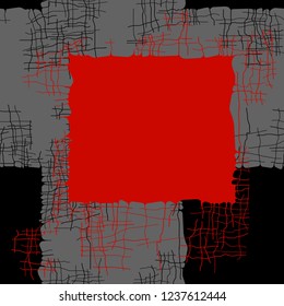 Seamless background of the old host . Hand drawn vector background for design, textiles and posters.