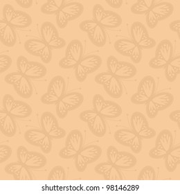 seamless background with openwork butterflies