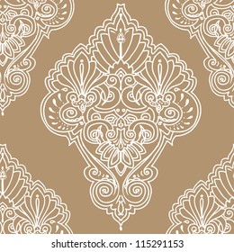 Seamless background from a orient/victorian ornament