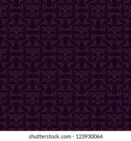 Seamless background with ornament