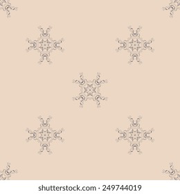 A seamless background with ornament. Pattern. Abstract