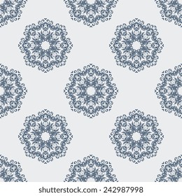 Seamless background with ornament. Vector illustration. Pattern