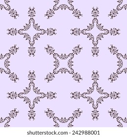 Seamless background with ornament. Vector illustration. Pattern