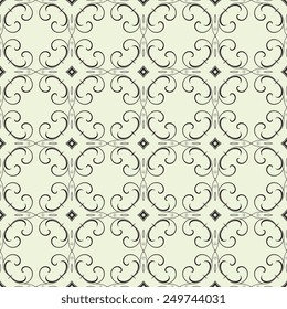 Seamless background with ornament. Vector illustration