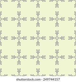 Seamless background with ornament. Vector illustration. Abstract