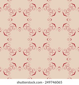 A seamless background with ornament. Vector illustration