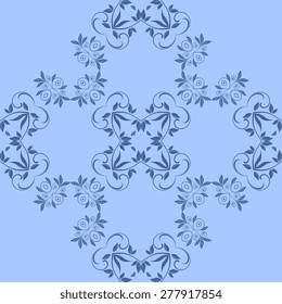 Seamless background with ornament. Vector illustration. Pattern