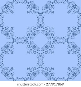 Seamless background with ornament. Vector illustration. Wallpaper pattern
