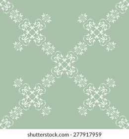 Seamless background with ornament. Vector illustration. Wallpaper pattern