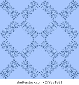 Seamless background with ornament. Vector illustration. Wallpaper pattern