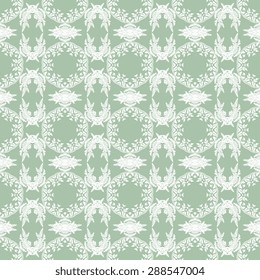 Seamless background with ornament. Vector illustration. Wallpaper pattern