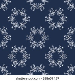 Seamless background with ornament. Vector illustration. Wallpaper pattern