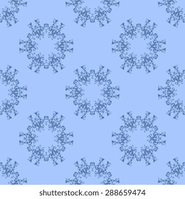 Seamless background with ornament. Vector illustration. Wallpaper pattern