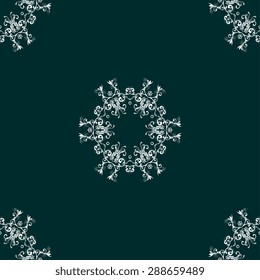 Seamless background with ornament. Vector illustration. Wallpaper pattern