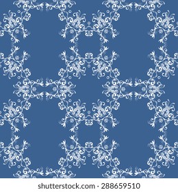 Seamless background with ornament. Vector illustration. Wallpaper pattern