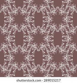 Seamless background with ornament. Vector illustration. Wallpaper pattern