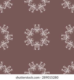 Seamless background with ornament. Vector illustration. Wallpaper pattern