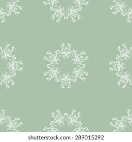 Seamless background with ornament. Vector illustration. Wallpaper pattern