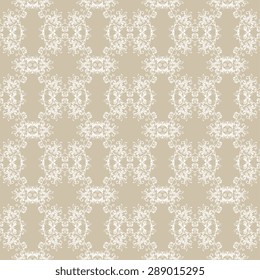 Seamless background with ornament. Vector illustration. Wallpaper pattern