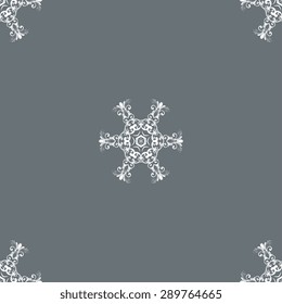 Seamless background with ornament. Vector illustration. Wallpaper pattern