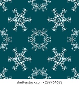 Seamless background with ornament. Vector illustration. Wallpaper pattern