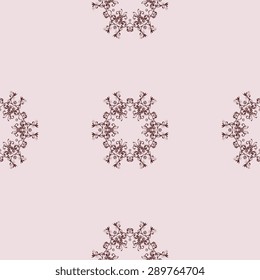 Seamless background with ornament. Vector illustration. Wallpaper pattern