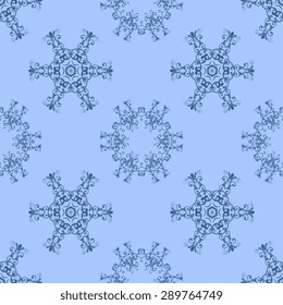 Seamless background with ornament. Vector illustration. Wallpaper pattern