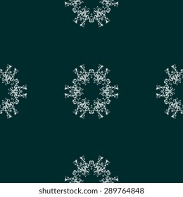 Seamless background with ornament. Vector illustration. Wallpaper pattern