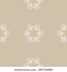 Seamless background with ornament. Vector illustration. Wallpaper pattern