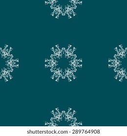 Seamless background with ornament. Vector illustration. Wallpaper pattern